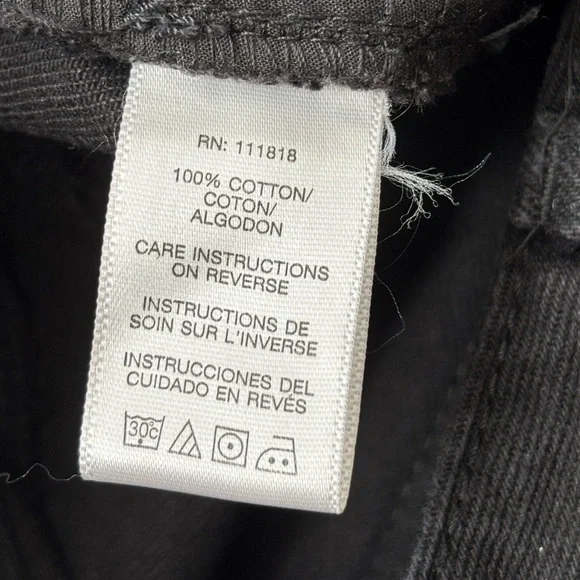 Michael Michael Kors Black Women’s Flare Stud Side Button pants Jeans Size 6 - Picture 12 of 16